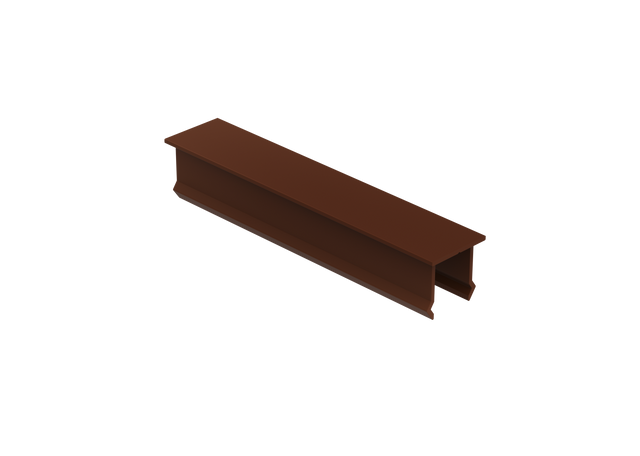 Osłona pionowego wypełnienia 20x100x1 - R8017