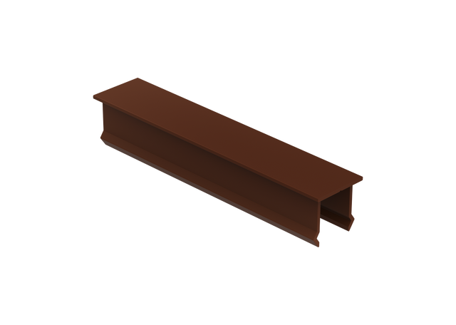 Osłona pionowego wypełnienia 20x100x1 - R8017