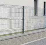 Stĺpik 60x40mm s pätkou ZnPVC 1400mm antracit