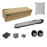 Nice napęd do bramy jednoskrzydłowej, wyposażony w fotokomórki