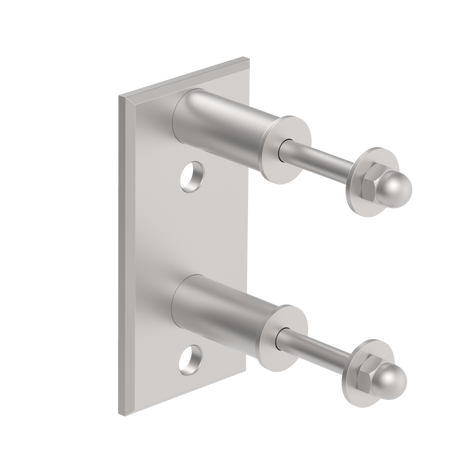 Stal nierdzewna AISI304, 120x60x51/40x40x2mm