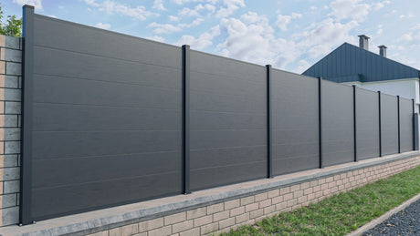 Deska ogrodzeniowa WPC BIANKA 166x20x1830mm, kolor szary